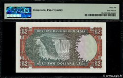 2 Dollars RODESIA  1977 P.35c FDC