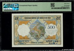 500 Francs  AFARS AND ISSAS  1973 P.31  UNC