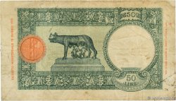 50 Lire ITALIAN EAST AFRICA  1939 P.01b RC+