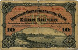 10 Rupien GERMAN EAST AFRICA  1905 P.02 G