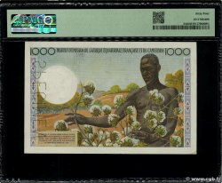 1000 Francs Spécimen AFRIQUE ÉQUATORIALE FRANÇAISE  1957 P.34s UNC-