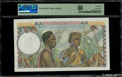 5000 Francs FRENCH WEST AFRICA  1950 P.43 AU