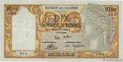 10 Nouveaux Francs ALGERIEN  1960 P.119a VZ
