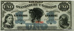1 Peso Fuerte Non émis ARGENTINA  1869 PS.1791r UNC