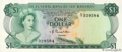 1 Dollar BAHAMAS  1974 P.35a UNC