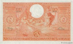 100 Francs - 20 Belgas BELGIEN  1944 P.113 fST+