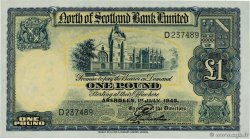 1 Pound SCOTLAND  1945 PS.644 AU-