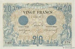 20 Francs NOIR FRANCIA  1875 F.09.02 EBC+