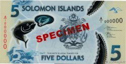 5 Dollars Spécimen SOLOMON ISLANDS  2019 P.38s UNC