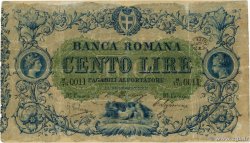 100 Lires ITALY Rome 1890 PS.799 G