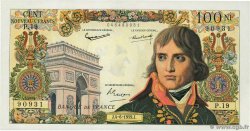100 Nouveaux Francs BONAPARTE FRANKREICH  1959 F.59.02 VZ+