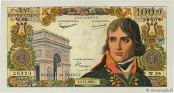 100 Nouveaux Francs BONAPARTE FRANKREICH  1960 F.59.08 fST