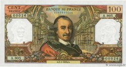 100 Francs CORNEILLE Petit numéro FRANCE  1976 F.65.51
A905 UNC-