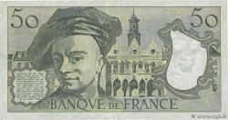 50 Francs QUENTIN DE LA TOUR Fauté FRANCIA  1979 F.67.04 MBC
