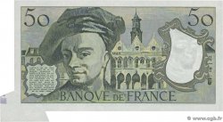 50 Francs QUENTIN DE LA TOUR Fauté FRANKREICH  1980 F.67.06 fST+