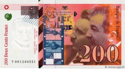 200 Francs FRÈRES LUMIÈRE Essai FRANCE  1994 F.-
