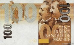 100 Francs FRÈRES LUMIÈRE Épreuve FRANCE  1990 F.-