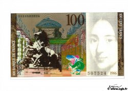 100 Francs Épreuve FRANCE  1986 F.-