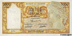1000 Francs ALGÉRIE  1947 P.104