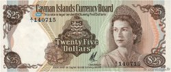 25 Dollars CAYMANS ISLANDS  1972 P.04a UNC