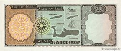 25 Dollars CAYMANS ISLANDS  1972 P.04a UNC