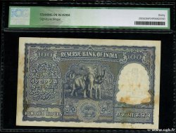 100 Rupees Numéro spécial INDIA  1957 P.043c VF