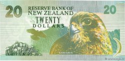 20 Dollars Petit numéro NEW ZEALAND  1994 P.183a UNC-