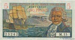 5 Francs Bougainville AFRIQUE ÉQUATORIALE FRANÇAISE  1946 P.20B q.FDC