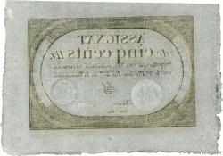 500 Livres  FRANCE  1794 Ass.47a AU