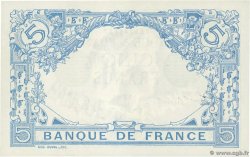 5 Francs BLEU FRANCIA  1915 F.02.28 AU