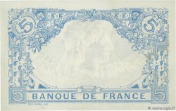 5 Francs BLEU FRANCIA  1916 F.02.36 AU
