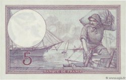 5 Francs FEMME CASQUÉE FRANCE  1920 F.03.04 SPL