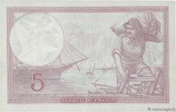 5 Francs FEMME CASQUÉE modifié FRANCE  1939 F.04.08 AU+