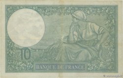 10 Francs MINERVE FRANCE  1937 F.06.18 TTB