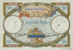 50 Francs LUC OLIVIER MERSON FRANCE  1928 F.15.02 TTB