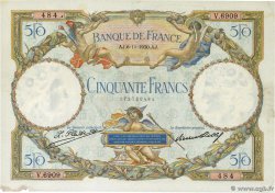 50 Francs LUC OLIVIER MERSON type modifié FRANKREICH  1930 F.16.01 SS