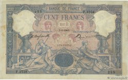 100 Francs BLEU ET ROSE FRANCE  1903 F.21.17 F