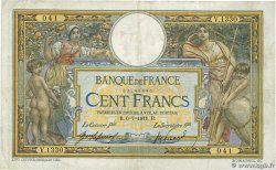 100 Francs LUC OLIVIER MERSON sans LOM FRANCIA  1911 F.23.03 BC