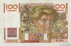 100 Francs JEUNE PAYSAN Favre-Gilly FRANCIA  1947 F.28ter.02 EBC