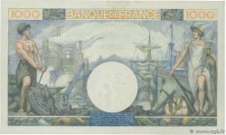 1000 Francs COMMERCE ET INDUSTRIE FRANCIA  1944 F.39.10 SC+