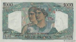 1000 Francs MINERVE ET HERCULE FRANKREICH  1948 F.41.20a fST+