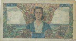 5000 Francs EMPIRE FRANÇAIS FRANCE  1947 F.47.61 VG