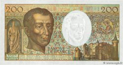 200 Francs MONTESQUIEU FRANCIA  1990 F.70.10b FDC