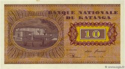 10 Francs KATANGA  1960 P.05a SC+