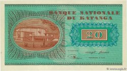 20 Francs KATANGA  1960 P.06a SC
