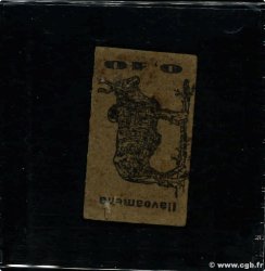 10 Centimes Zébu MADAGASCAR  1916 P.023 XF