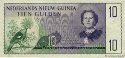 10 Gulden NETHERLANDS NEW GUINEA  1954 P.14a VF+