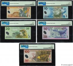 5 au 100 Dollars Lot NEW ZEALAND  2006 P.185b au  P.189b UNC