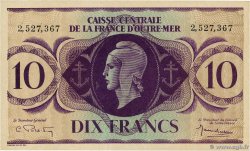 10 Francs SAINT PIERRE AND MIQUELON  1944 P.16 XF+