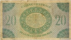 20 Francs SAINT PIERRE AND MIQUELON  1946 P.17b VG